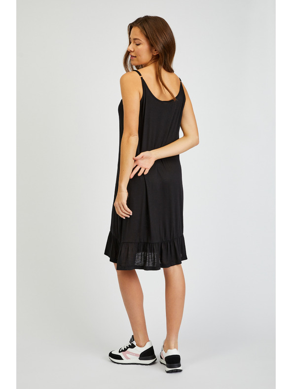 Sam 73 Schwarzes trägerloses Damenkleid SAM 73 Alla