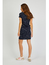 Sam 73 Dunkelblaues gemustertes Damenkleid SAM 73 Nika