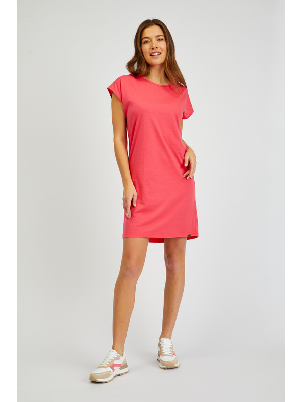 Sam 73 Dunkelrosa Damenkleid SAM 73 Jeanne