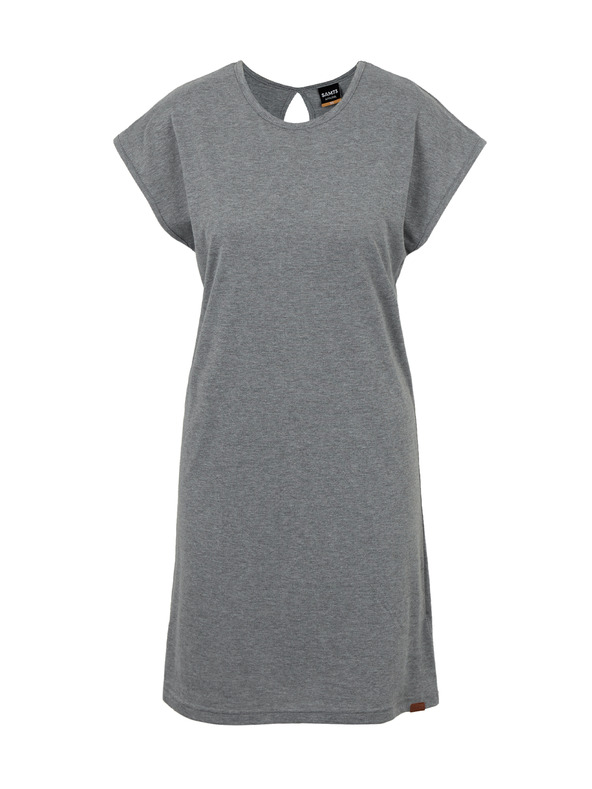 Sam 73 Graues Damen Basic-Kleid SAM 73 Jeanne
