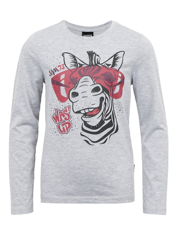 Sam 73 Graues Mädchen-T-Shirt SAM 73 Agnes