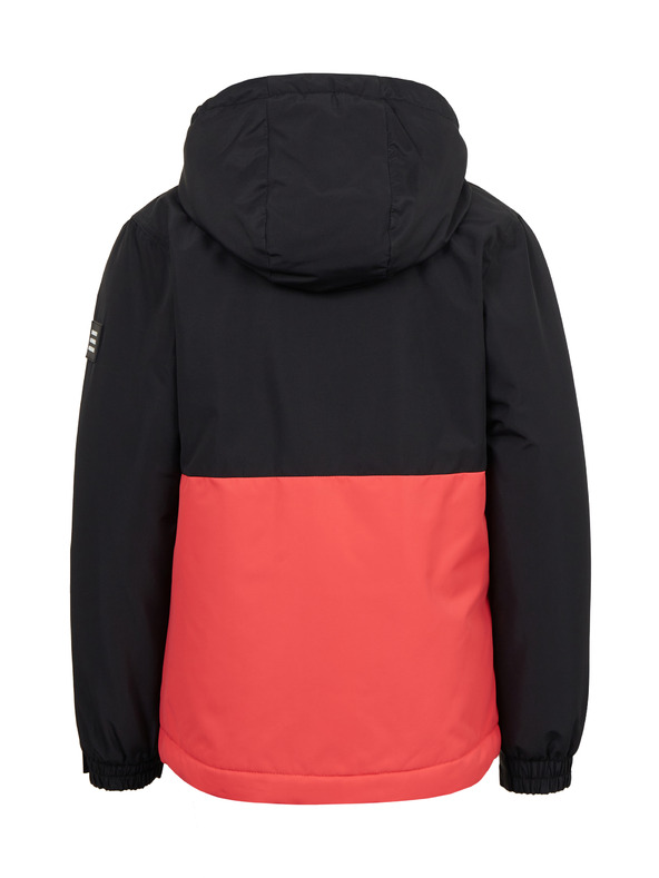 Sam 73 Korallfarbene und schwarze Kinderjacke SAM 73 Kimia