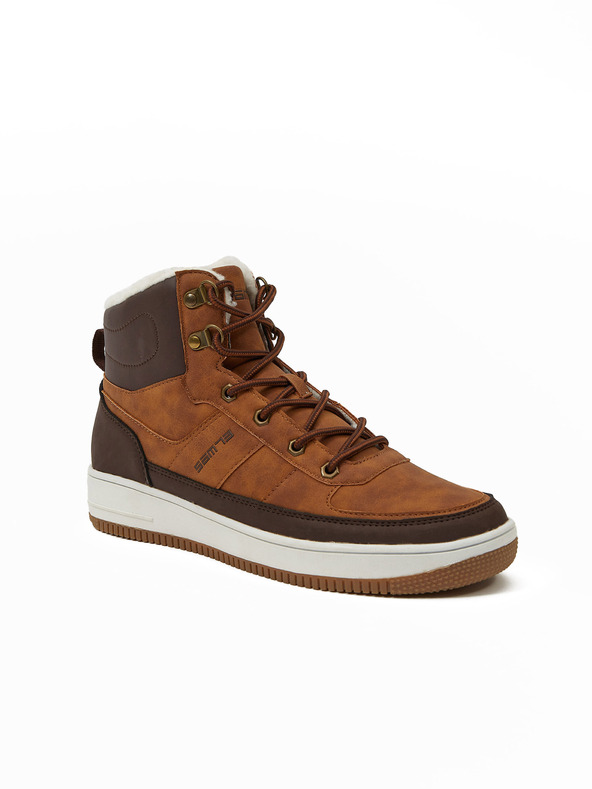 Sam 73 Braune isolierte Wildleder-Sneaker SAM 73 Fafter