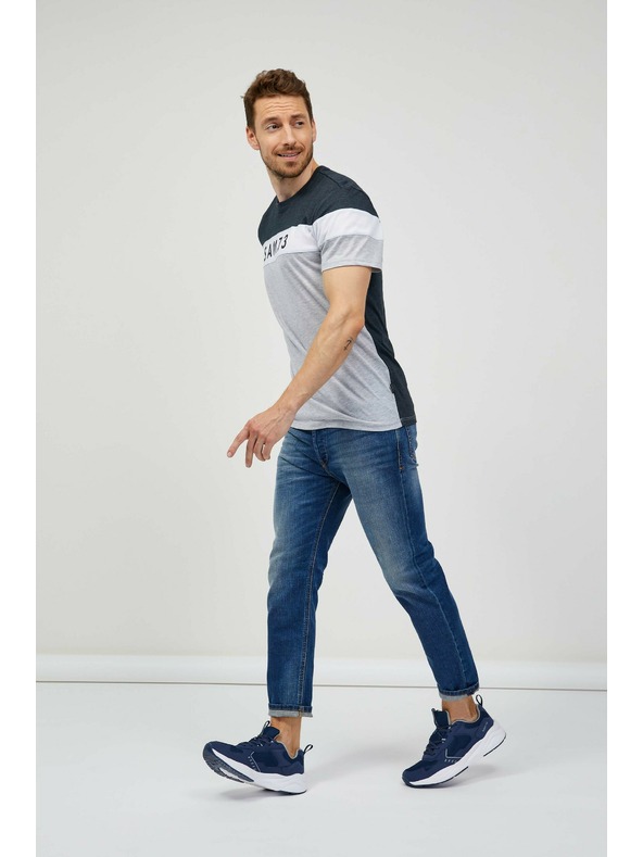 Sam 73 Graues Herren-T-Shirt SAM 73 Kavix