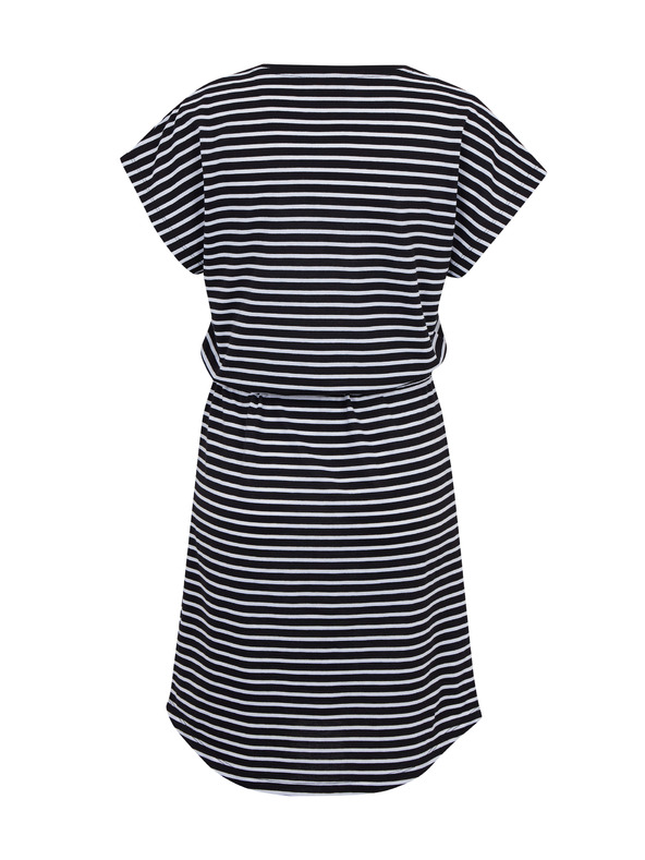 Sam 73 Weiß-schwarz gestreiftes Damenkleid SAM73 Sagitta