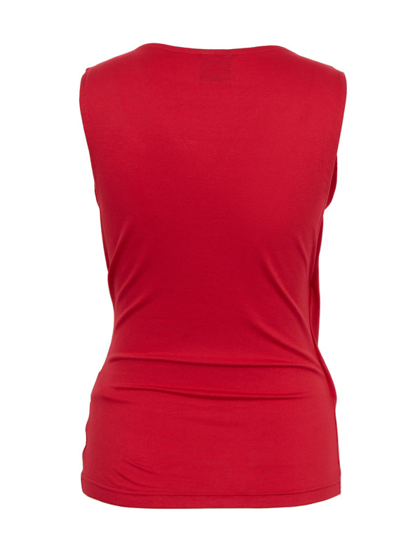 Sam 73 Rotes Basic-Tank-Top für Damen SAM73 Lupus