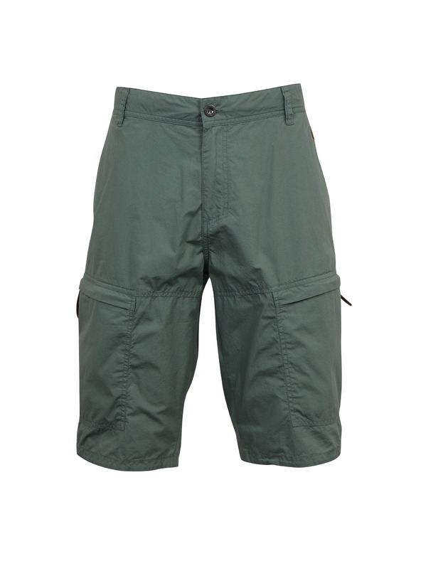 Sam 73 Grüne Herren-Baumwollshorts SAM73 Cygnus