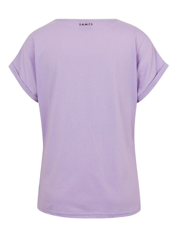 Sam 73 Hellviolettes Damen-T-Shirt SAM73 Dorado