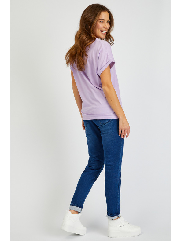 Sam 73 Hellviolettes Damen-T-Shirt SAM73 Dorado