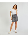 Sam 73 Grauer Damen-Denim-Rock SAM73 Gemini