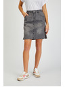 Sam 73 Grauer Damen-Denim-Rock SAM73 Gemini