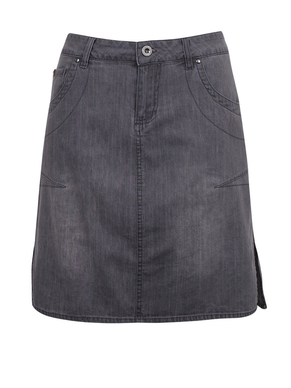 Sam 73 Grauer Damen-Denim-Rock SAM73 Gemini