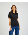 Sam 73 Schwarzes Damen-Poloshirt aus Baumwolle SAM73 Hydra