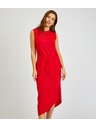 Sam 73 Rotes asymmetrisches Basic-Kleid für Damen SAM73 Antlia