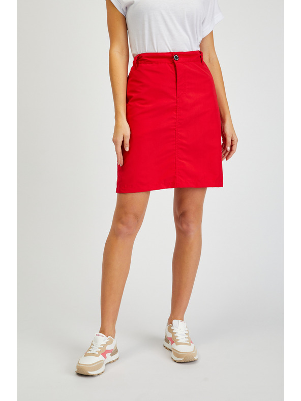 Sam 73 Roter Damen-Rock SAM 73 Reticulum