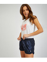 Sam 73 Dunkelblau Gemusterte Damen Shorts SAM 73 Pisces