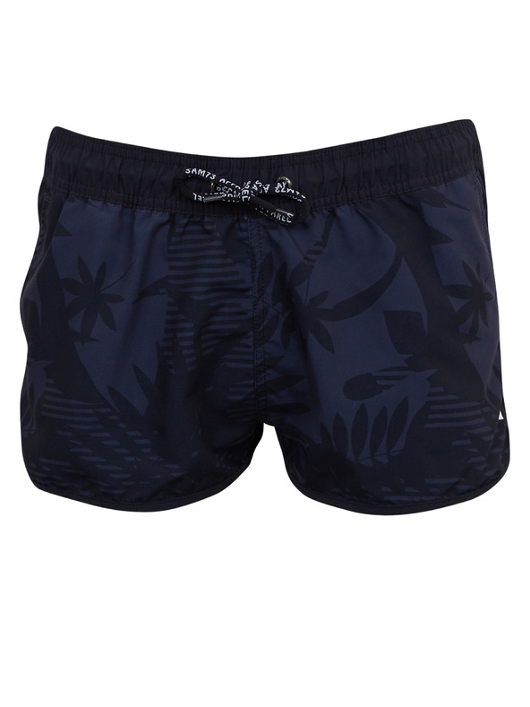 Sam 73 Dunkelblau Gemusterte Damen Shorts SAM 73 Pisces
