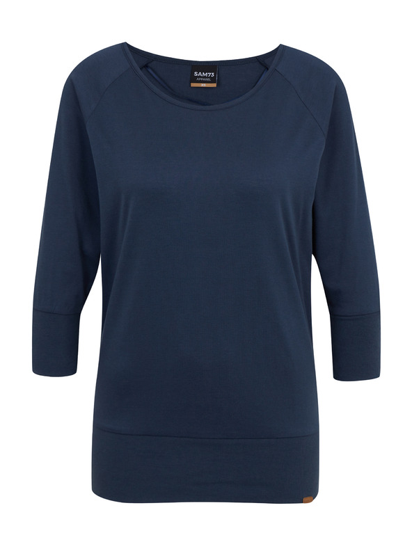 Sam 73 Dunkelblaues Damen-T-Shirt SAM 73 Selma