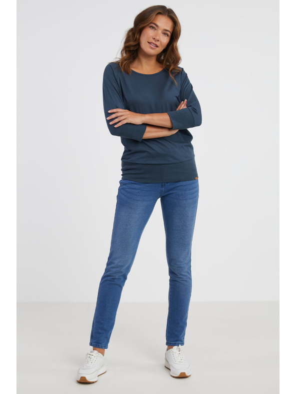 Sam 73 Dunkelblaues Damen-T-Shirt SAM 73 Selma