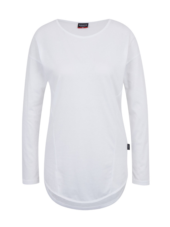 Sam 73 Weißes Damen-Langarm-T-Shirt SAM 73 Sherri