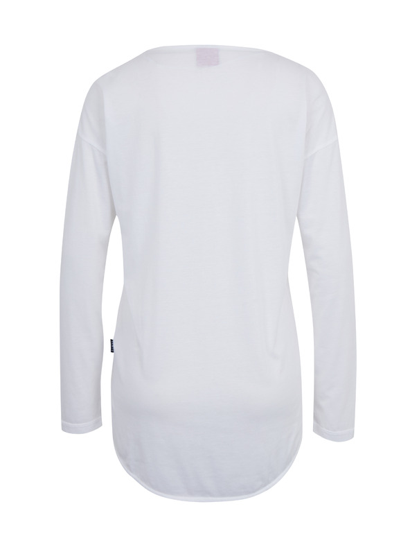 Sam 73 Weißes Damen-Langarm-T-Shirt SAM 73 Sherri