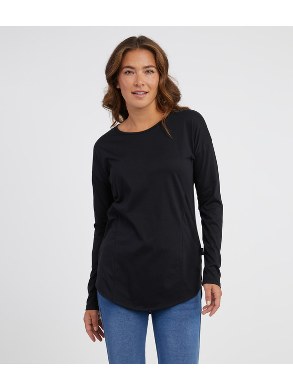 Sam 73 Schwarzes Damen-Langarm-T-Shirt SAM 73 Sherri