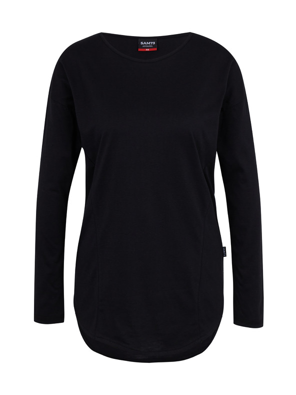 Sam 73 Schwarzes Damen-Langarm-T-Shirt SAM 73 Sherri