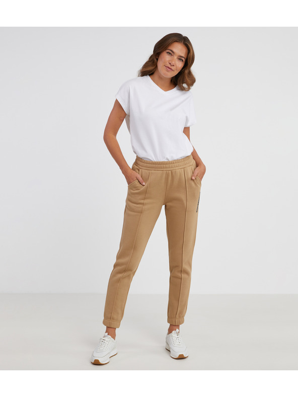Sam 73 Hellbraune Damen-Sweatpants SAM 73 Edwina