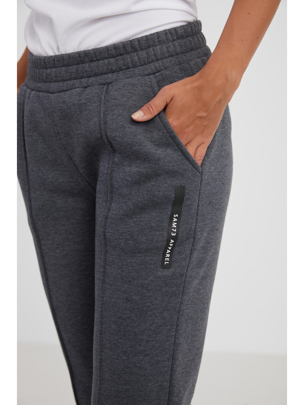 Sam 73 Graue Damen-Stepp-Sweatpants SAM 73 Edwina