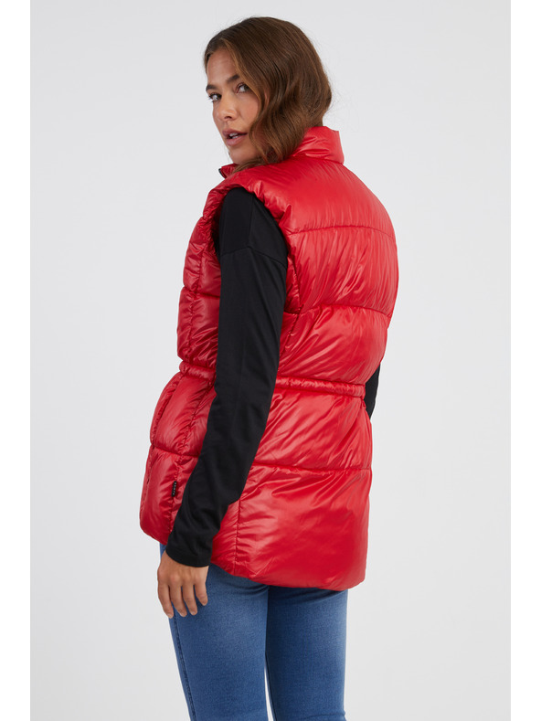 Sam 73 Rote Damen-Steppweste SAM 73 Charlotte