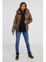 Sam 73 Braune Damen-Winter-Steppjacke SAM 73 Beta
