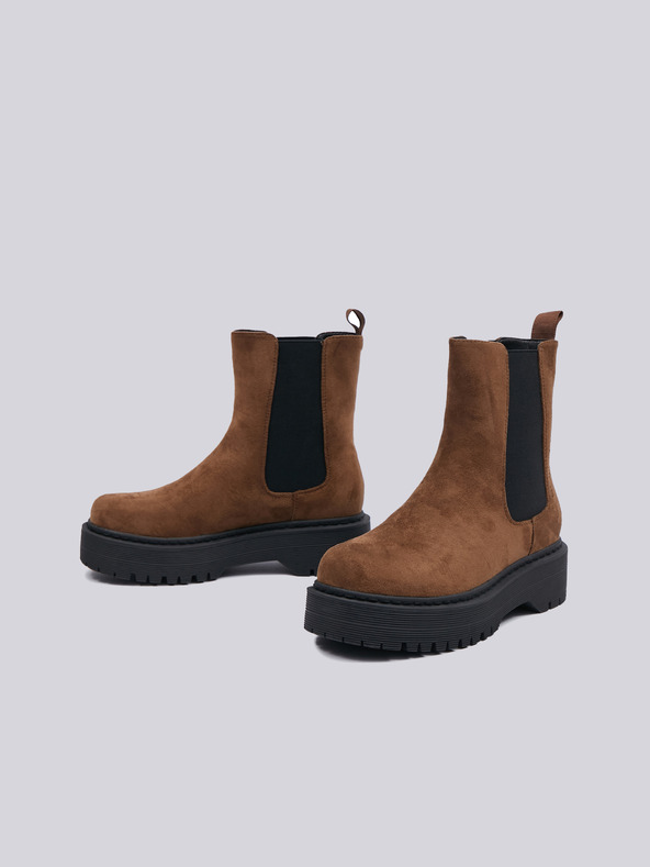 Sam 73 Braune Damen-Stiefeletten SAM 73 Lacerta