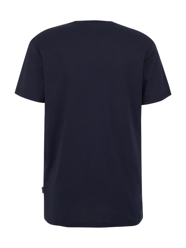 Sam 73 Blau-schwarzes Herren-T-Shirt SAM 73 Ernesto