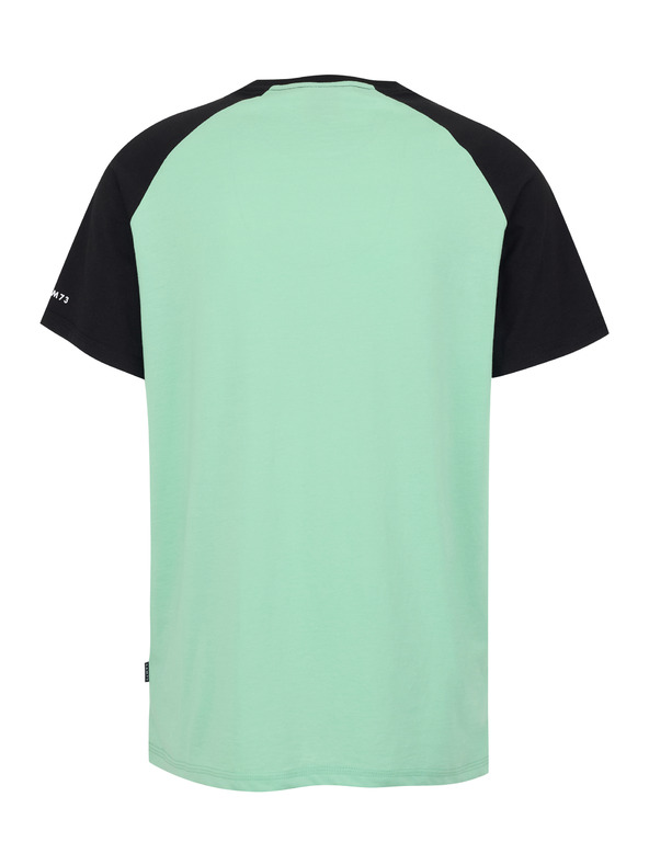 Sam 73 Schwarz-grünes Herren-T-Shirt SAM 73 Esteban