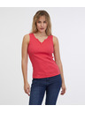 Sam 73 Korallfarbenes Damen-Tank-Top SAM 73 Manuela