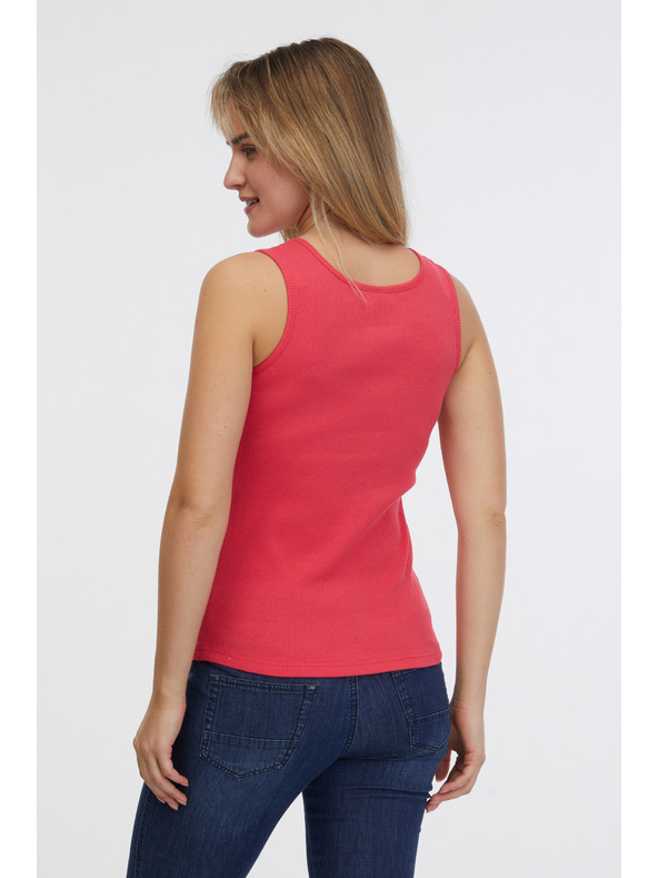 Sam 73 Korallfarbenes Damen-Tank-Top SAM 73 Manuela