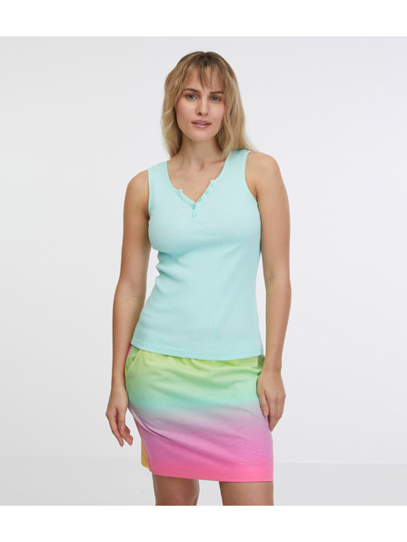 Sam 73 Türkisfarbenes Damen-Tank-Top SAM 73 Manuela