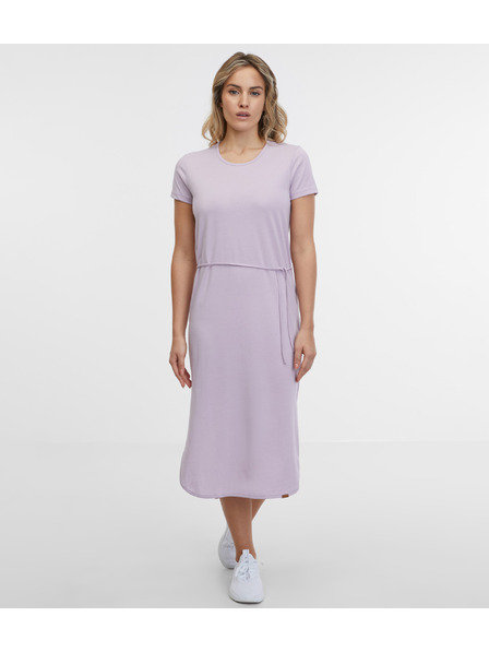 Sam 73 Hellviolettes Damen Midikleid SAM 73 Estela