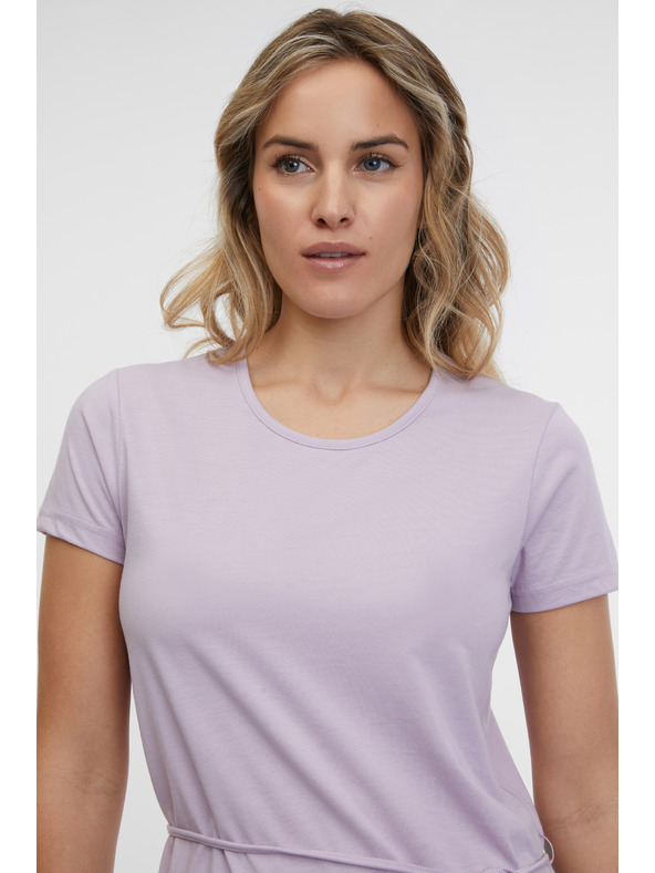 Sam 73 Hellviolettes Damen Midikleid SAM 73 Estela