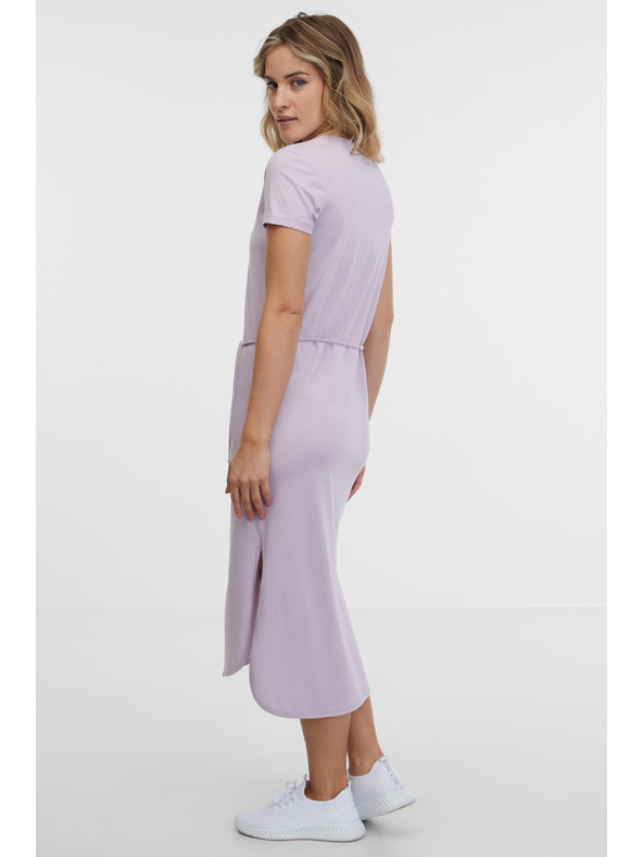 Sam 73 Hellviolettes Damen Midikleid SAM 73 Estela