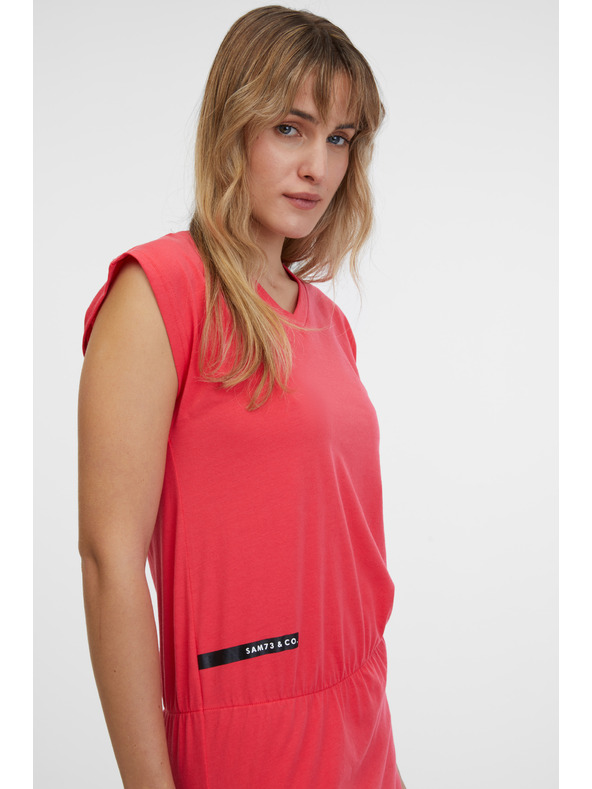 Sam 73 Korallfarbenes Damenkleid SAM 73 Eugenia