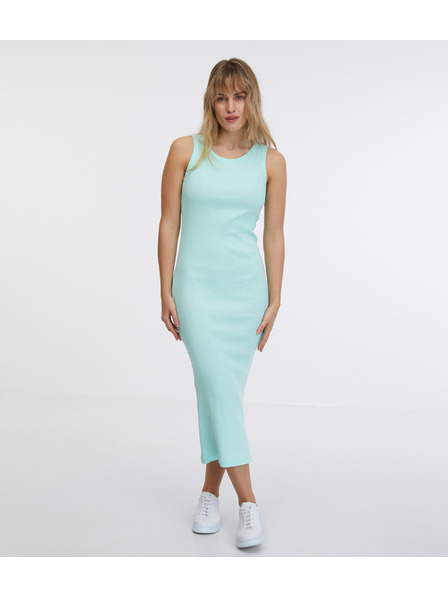 Sam 73 Türkisfarbenes Basic Maxikleid für Damen SAM 73 Rita