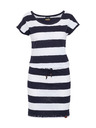 Sam 73 Weiß-blau gestreiftes Damenkleid SAM 73 Reyna