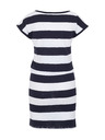 Sam 73 Weiß-blau gestreiftes Damenkleid SAM 73 Reyna