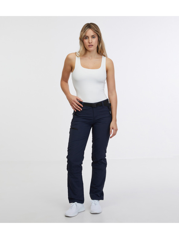 Sam 73 Dunkelblaue Damenhose mit abnehmbaren Beinen SAM 73 Flor