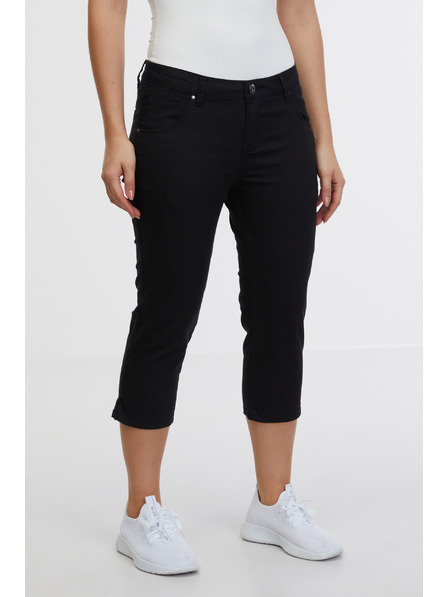 Sam 73 Schwarze dreiviertel Slim Fit Jeans für Damen SAM 73 Amara