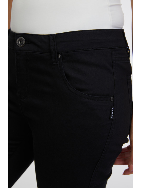 Sam 73 Schwarze dreiviertel Slim Fit Jeans für Damen SAM 73 Amara