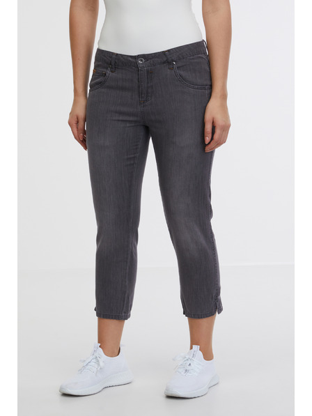 Sam 73 Graue dreiviertel Jeans mit gerader Passform für Damen SAM 73 Antonella