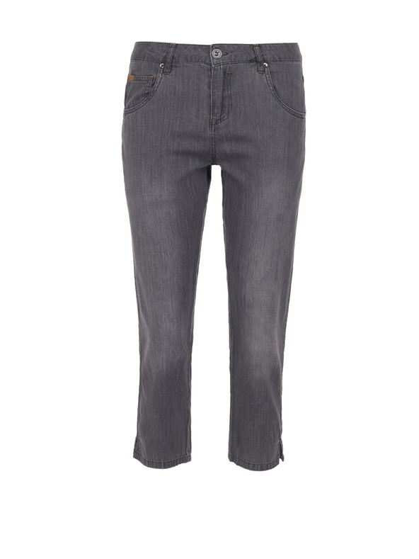 Sam 73 Graue dreiviertel Jeans mit gerader Passform für Damen SAM 73 Antonella