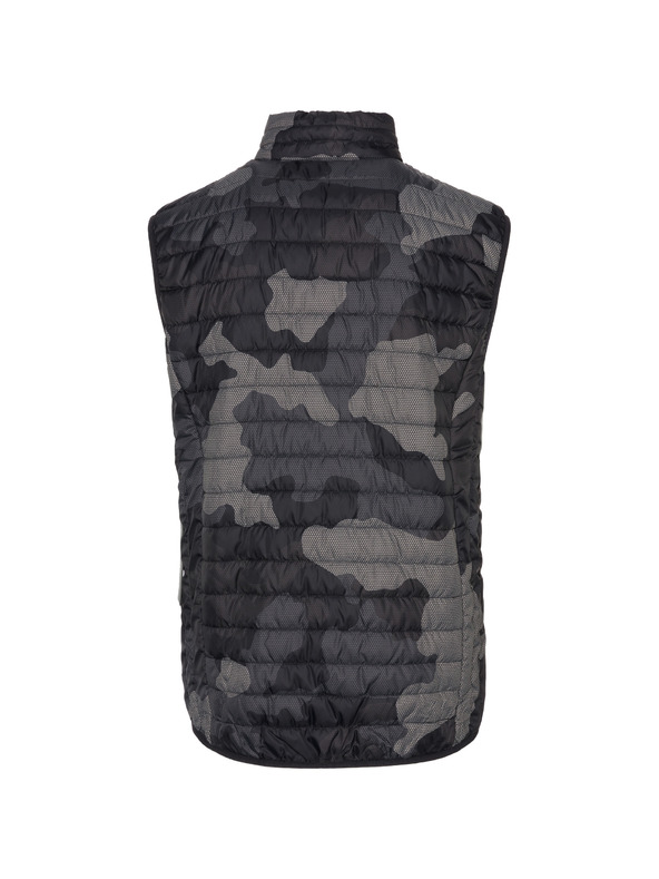 Sam 73 Dunkelgraue gemusterte Herrenweste SAM 73